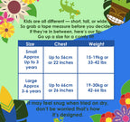 SwimBest Swim Vest - For Baby, Toddler & Kids. Adjustable Buoyancy Swim Jacket, ideal for pools/beaches/holidays & Learning to Swim