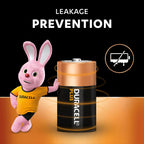 DURACELL Plus D Alkaline Batteries (4 Pack) 1.5V, LR20