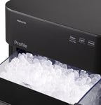 GE Profile Opal 2.0 Ultra Nugget Ice Maker with Scale Inhibiting Filter, Scoop Included, 38 lbs in 24 Hours, Pellet Ice Machine with WiFi & Smart Connected, Stone White