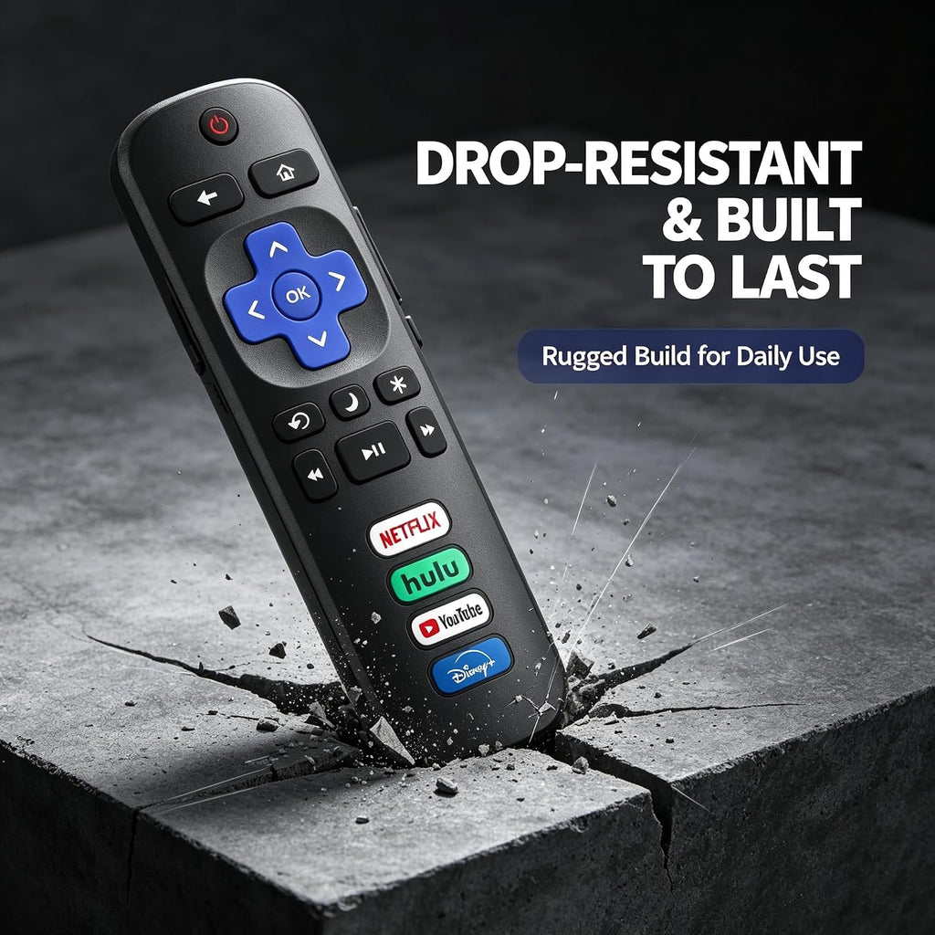 Gotellx 2 Pack Replacement Remote Controls for Roku TV