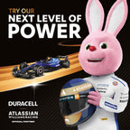 DURACELL Plus D Alkaline Batteries (4 Pack) 1.5V, LR20
