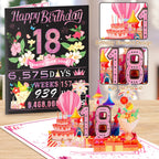16th Birthday Card for Girl Boy Son Daughter, Big Pop Up 16th Birthday Cards for Grandson Granddaughter, Back In 2010 Funny 16 Year Old Birthday Decorations