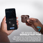 JLab Go Air Pop+ Earbuds, Dual Connect, EQ3 Sound, Black