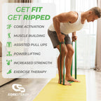 Coresteady Pull Up Bands & Resistance Bands - Heavy Duty Loop Band for Men & Women - Build Fit Power & Muscle - Training, Fitness Assist Pull Ups & Gym Exercise
