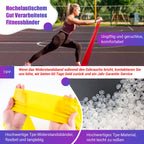 COFOF Resistance Bands, 1.8m/5.9ft Exercise Band with 4 Resistance Levels