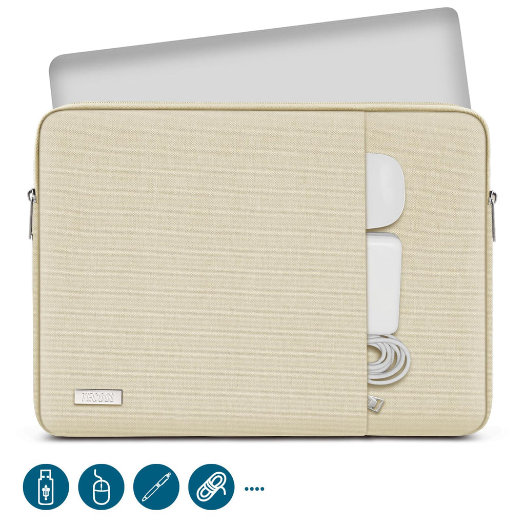 TECOOL 14 Inch Laptop Sleeve Protective Laptop Case 14 inch,Pink