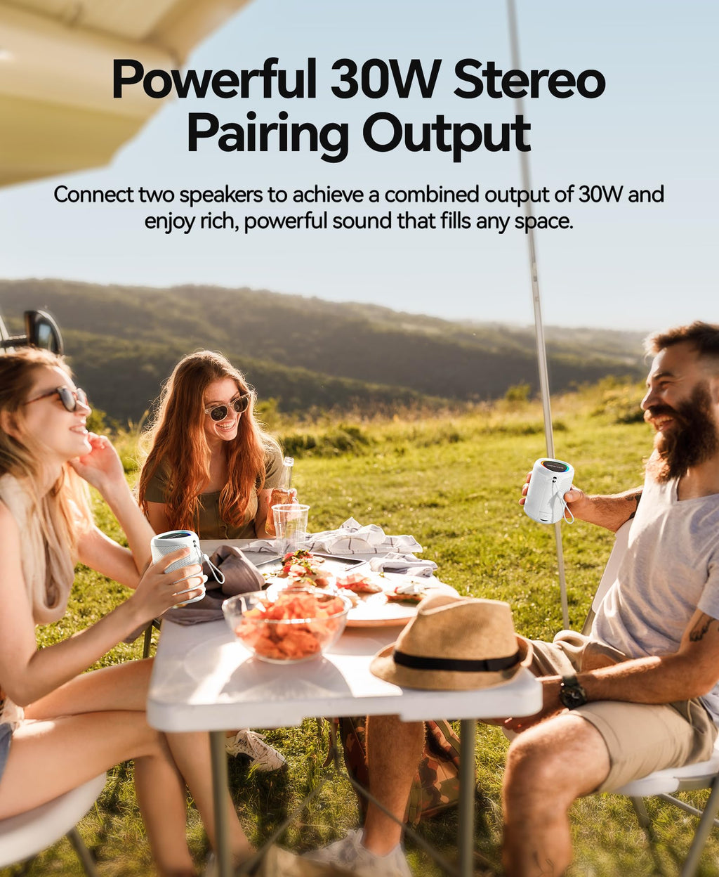 Portable Bluetooth Speaker Gift Ideas: Outdoor Travel Essentials Waterproof