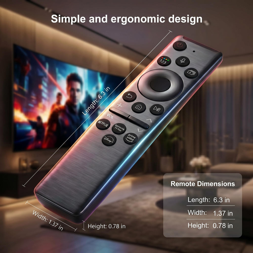 Pack of 2，for Samsung smart TV Remote Replacement
