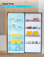 BLACK+DECKER 18.1 Cu. Ft. Top Mount Refrigerator with Ice Maker, BR1810HIMB