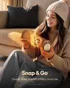 Gaiatop Rechargeable Hand Warmers 2 Pack, Cute Owl Handwarmers