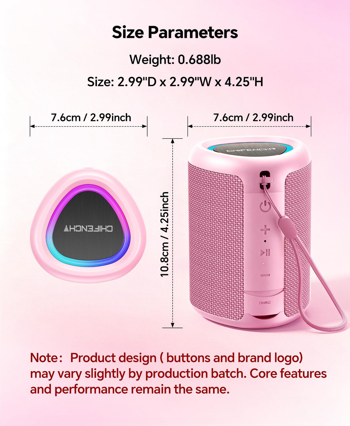 Portable Bluetooth Speaker Gift Ideas: Outdoor Travel Essentials Waterproof