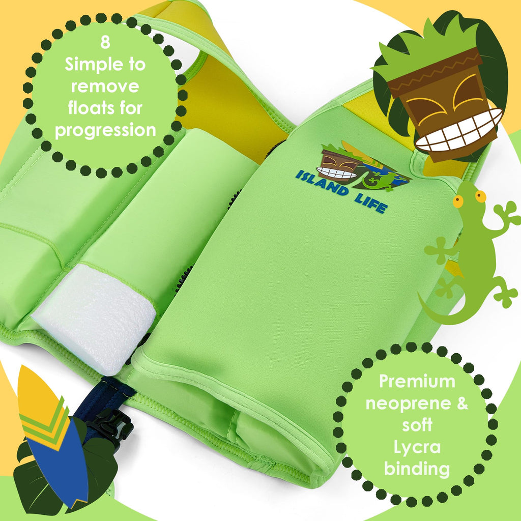SwimBest Swim Vest - For Baby, Toddler & Kids. Adjustable Buoyancy Swim Jacket, ideal for pools/beaches/holidays & Learning to Swim