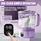 Underwear Washing Machine, Upgrade 2.5L Mini Portable Washing Machine, Mini Washer Deep Cleans Small Clothes for Apartment, Dorm, RV, Travel & Hotel Use (White)