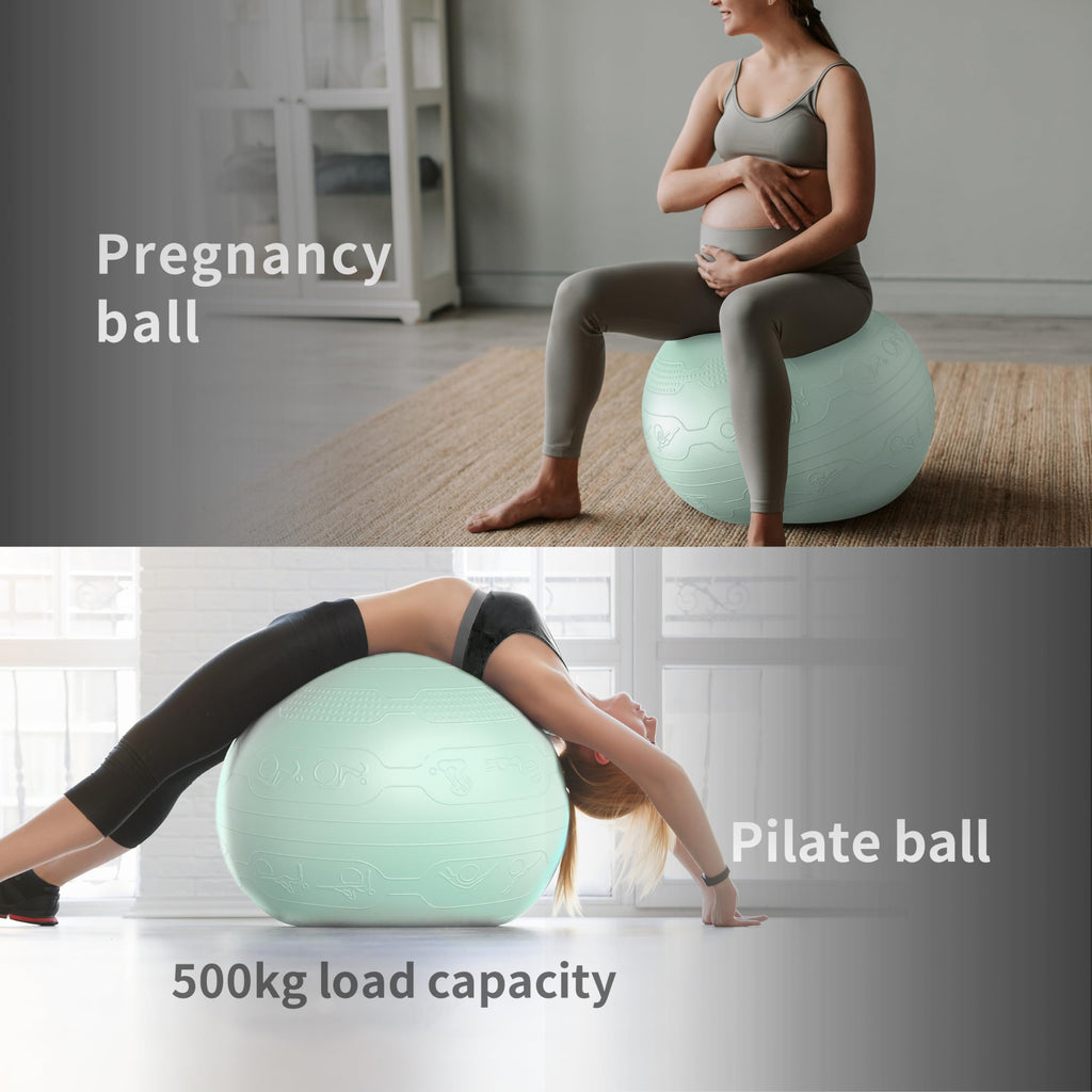 PROIRON Extra Thick Exercise Pregnancy Ball 55cm 65cm 75cm