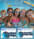 Kids Swimming Goggles for Boys & Girls Aged 6-14, Anti-Fog