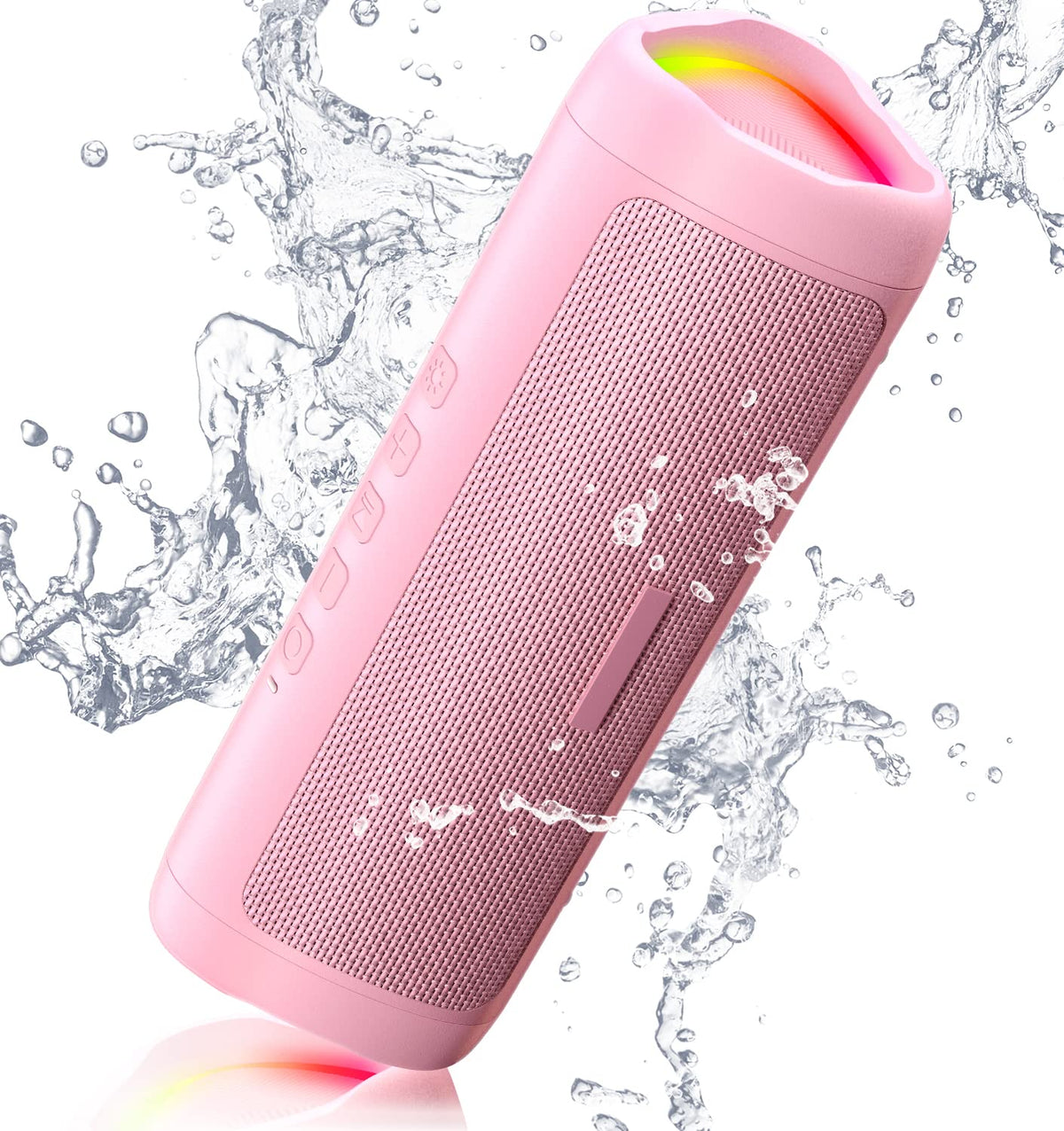 Bluetooth Speaker, 20W HD Sound, Portable Wireless, IPX5 Waterproof, Up to 24H Playtime, TWS Pairing, for Home/Party/Outdoor/Camping/Beach Essentials, Electronic Gadgets, Birthday Gift (Teal)