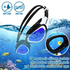 Winline Adult Swimming Goggles,Open Water Goggles Swimming Anti Fog UV Protection No Leakage Clear Vision Easy to Adjust for Adults Men Women Teenagers