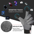 Origem Thermal Winter Gloves for Men Women, Water Resistant Cycling Gloves