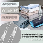 24Pcs Silicone Cable Ties, Cord Organizer Cable Management-Multi