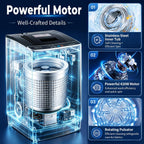 Winado 15.6LBS Full Automatic Portable Washing Machine with Drain Pump