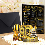 16th Birthday Card for Girl Boy Son Daughter, Big Pop Up 16th Birthday Cards for Grandson Granddaughter, Back In 2010 Funny 16 Year Old Birthday Decorations