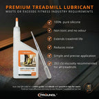 Prounol Treadmill Lubricant Oil - 500 ml - 100% Pure Silicone, Walking Pads