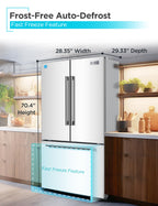 BLACK+DECKER 14 Cu. Ft. Convertible Freezer Refrigerator, Upright Freezer with Glass Shelves, ENERGY STAR rated, Frost Free, BUC1400XB, Black