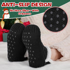 Niorasen Fluffy Slipper Socks Women Men, Winter Gift for Her, UK 4-9