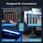 Beverage Refrigerator, 2.47 Cu.Ft Mini Fridge Beverage Cooler