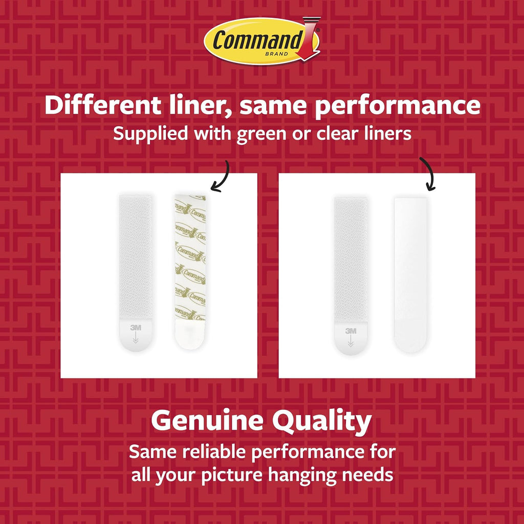 Command Picture Hanging Strips, Medium, 8 Pairs (16 Adhesive Strips)