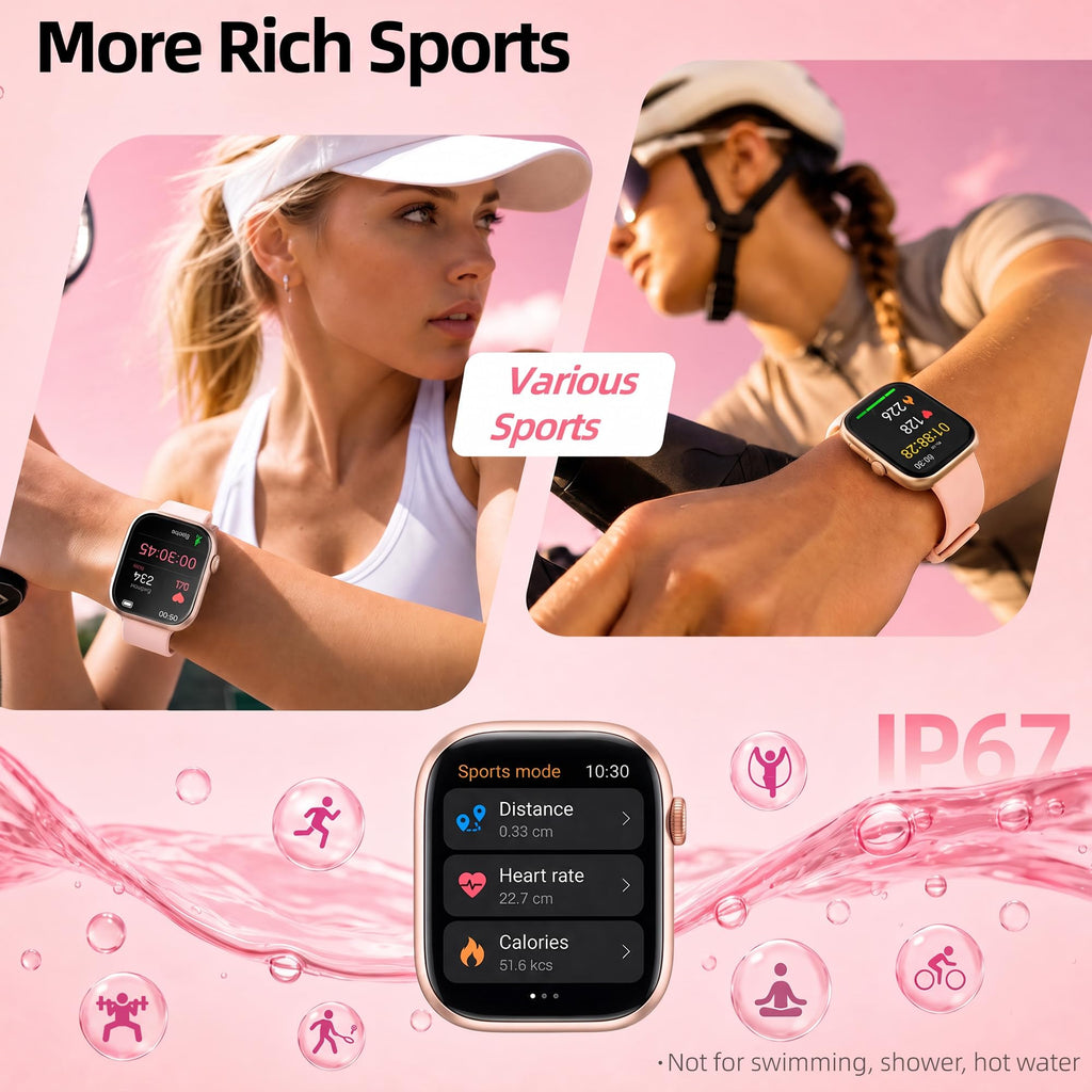 Smart Watch for Women, Bluetooth Answer/Make Calls, 1.83"HD Screen