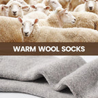 Niorasen Women's Thermal Socks, 3 Pairs Full Cushioned, Cosy Gift Winter