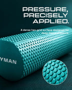 KAYMAN Sports Foam Roller, Deep Tissue Muscle Recovery, 44.5 x 15cm, Black
