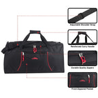 Trail maker 55 Liter, 24 Inch Lightweight Canvas Duffle Bags for Men & Women For Traveling, the Gym, and as Sports Equipment Bag/Organizer