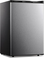 Kismile Small Freezer Upright, 3.0 Cu.ft Mini Freezer, Stainless Steel
