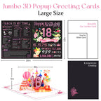 16th Birthday Card for Girl Boy Son Daughter, Big Pop Up 16th Birthday Cards for Grandson Granddaughter, Back In 2010 Funny 16 Year Old Birthday Decorations