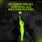 Hy-Pro Basketball Size 5 - Basketball Ball with Durable Rubber Compound