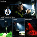 Blukar 2026 Gen 2 Head Torch Rechargeable, Super Bright Headlamp-10 Modes