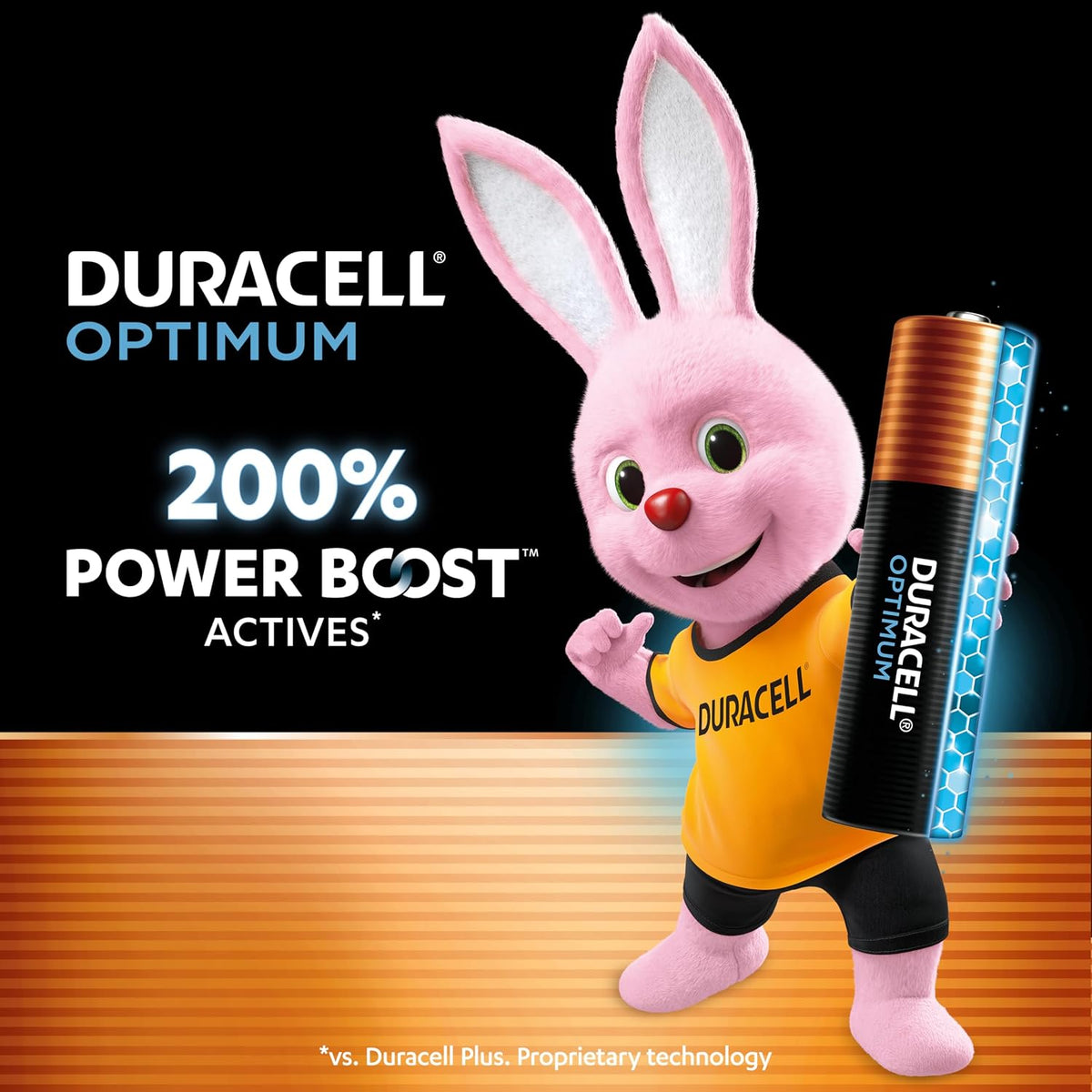 DURACELL Optimum AA Alkaline Batteries (8 Pack) 1.5V, LR06