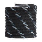 CCSOFTIME Round Work Boot Laces - Heavy Duty, Thick Replacement Laces for Men, Women, Adults - Walking, Hiking, Steel Toe, Safety, Hunting Boots