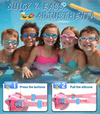Kids Swimming Goggles for Boys & Girls Aged 6-14, Anti-Fog
