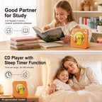 Gueray CD Player Portable Bluetooth Desktop CD Players for Home