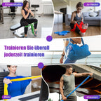 COFOF Resistance Bands, 1.8m/5.9ft Exercise Band with 4 Resistance Levels