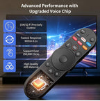 SolarCell Replacement for Samsung TV Remote 2026-2019, Solar Powered, Fast Self-Charging Samsung Smart TV Remote Control, USB-C Rechargeable, Universal, Voice Search, Bluetooth, 2-Year Warranty