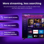 Roku 85-Inch Select Series Smart TV 2026-4K QLED TV - Roku TV