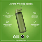 ION8 Leak Proof Water Bottle, 500ml (18oz), Fighter Jets