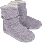 LongBay Women Slipper Boots Warm Memory Foam Indoor Outdoor House Shoe Gift