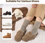 Niorasen Women's Thermal Socks, 3 Pairs Full Cushioned, Cosy Gift Winter