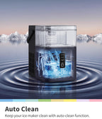 Comfee 33lbs Countertop Nugget Ice Maker, Self-Cleaning, with Ice Scoop