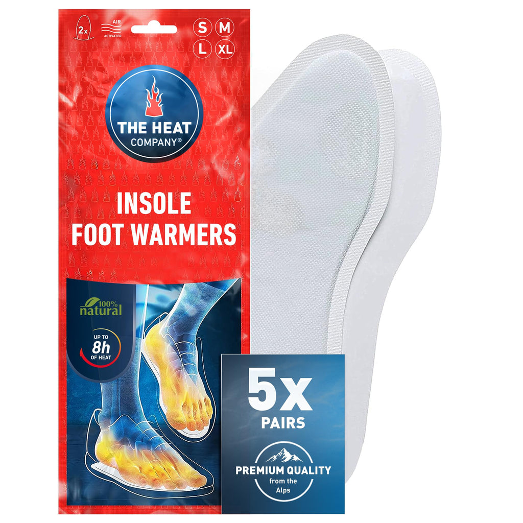 THE HEAT COMPANY Insole Foot Warmer - EXTRA WARM - 8 Hours Warm Feet
